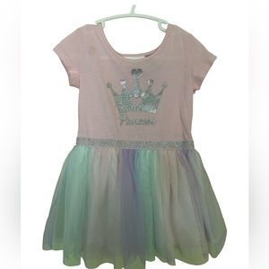 GUC Children’s Place Rainbow Tulle Princess Dress 2T